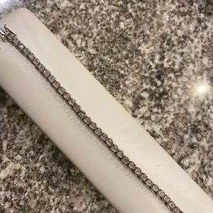 Silver Tennis Bracelet
